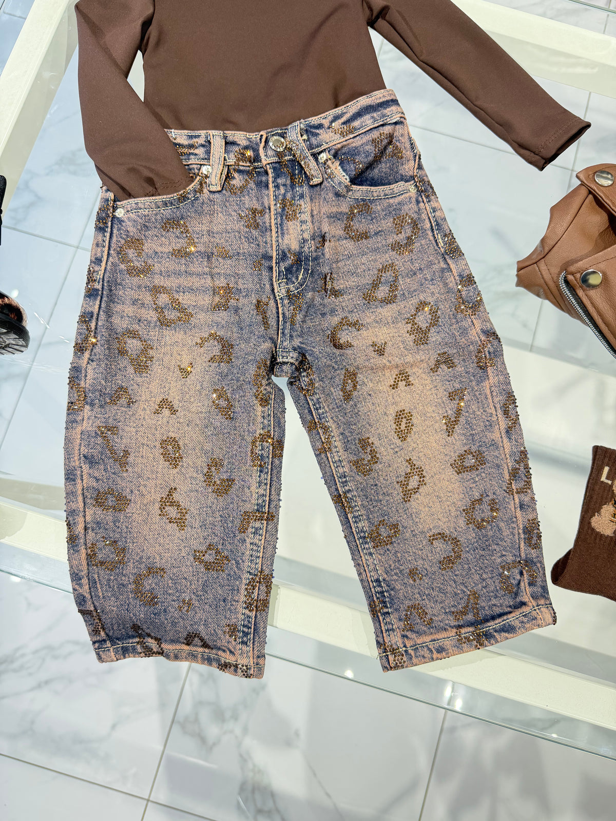 Jeans animalier