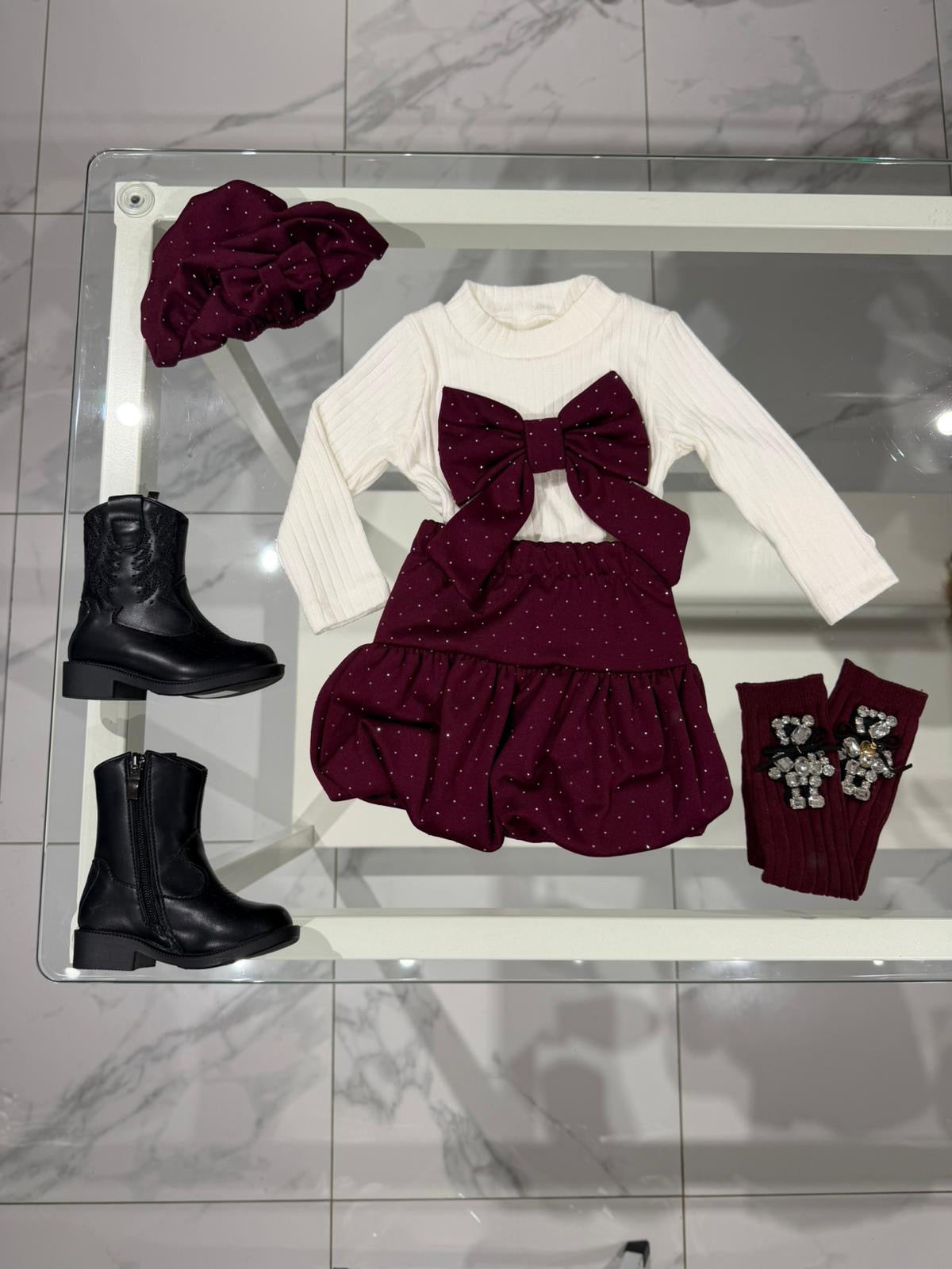 Coordinato diamond wine