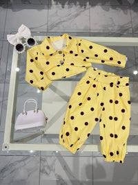 Coordinato Pois Yellow