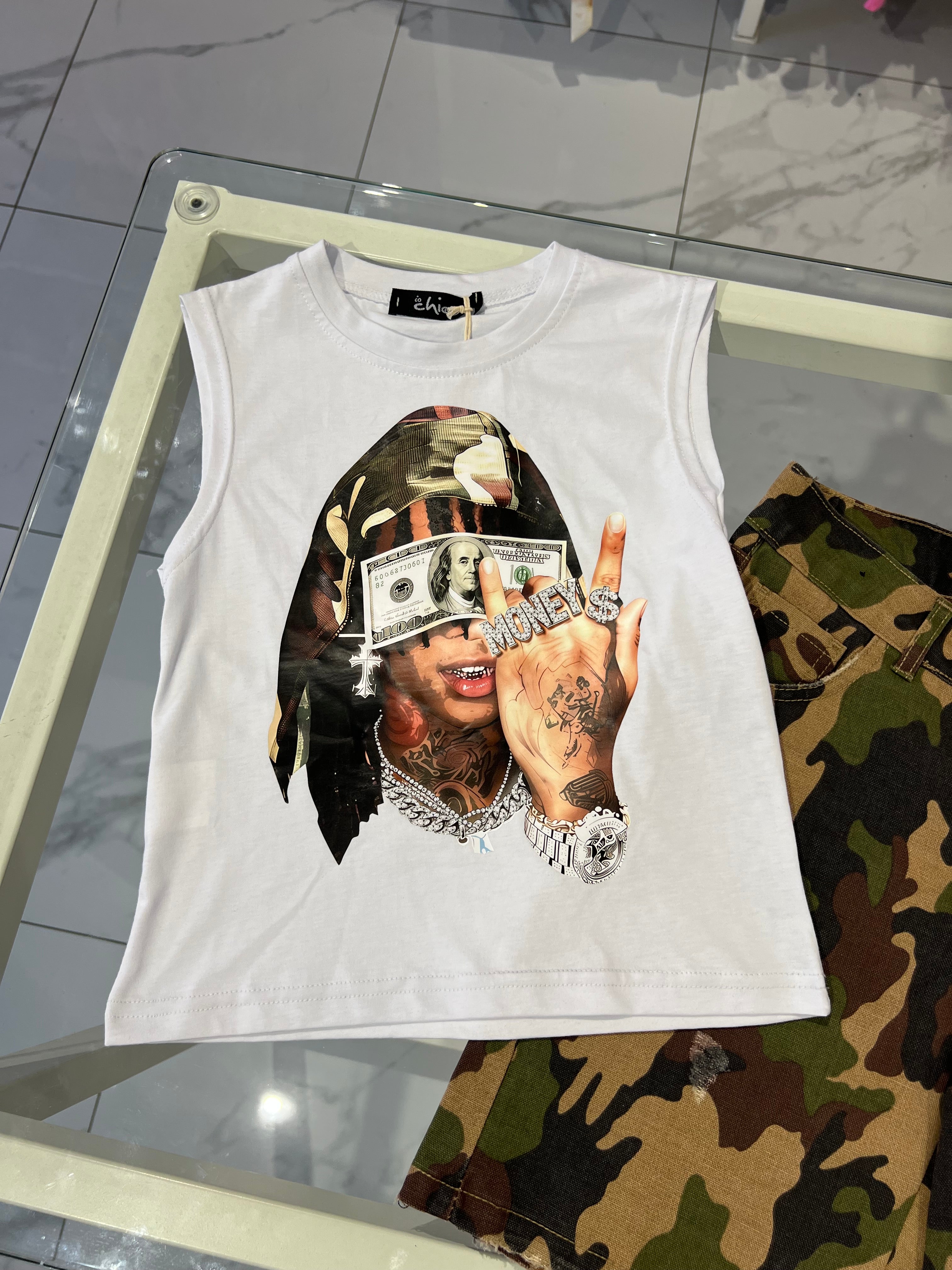 T shirt smanicata