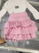 Gonna balze rosa