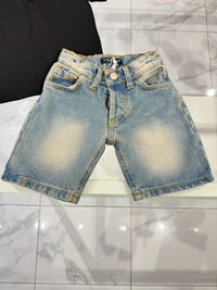 Bermuda jeans beige