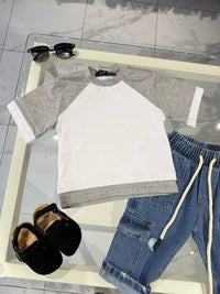T-shirt profili Grey