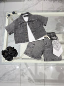 Coordinato Denim Black
