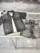 Coordinato Denim black