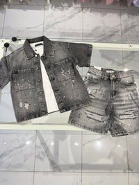 Coordinato Denim black