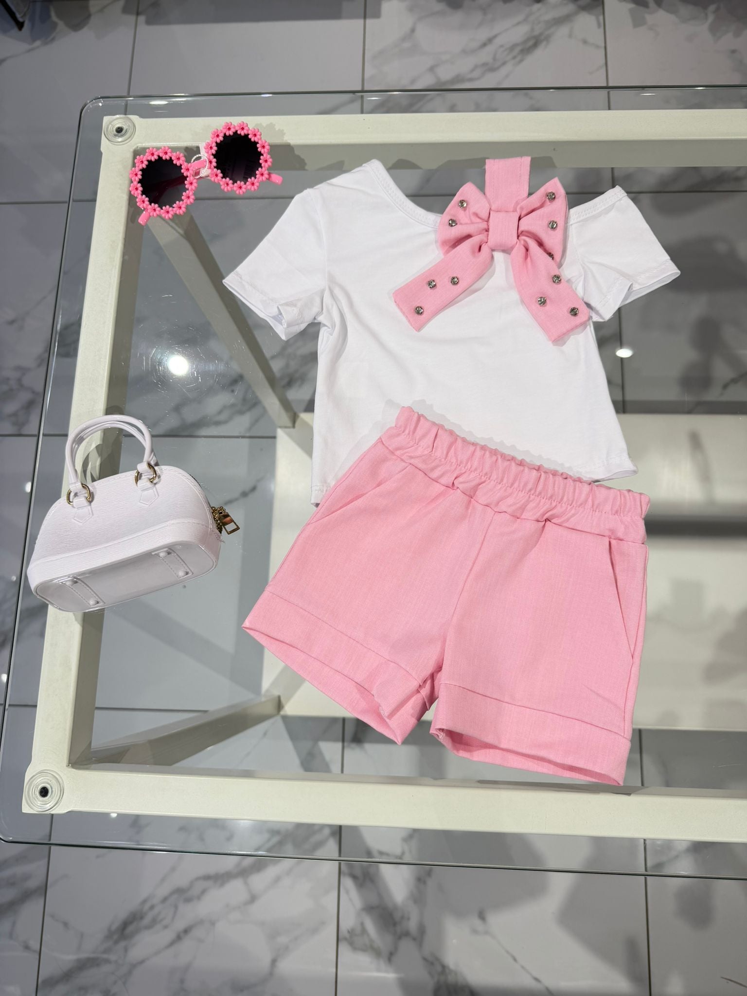 Coordinato Ludo pink