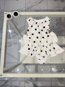 Costume pois white